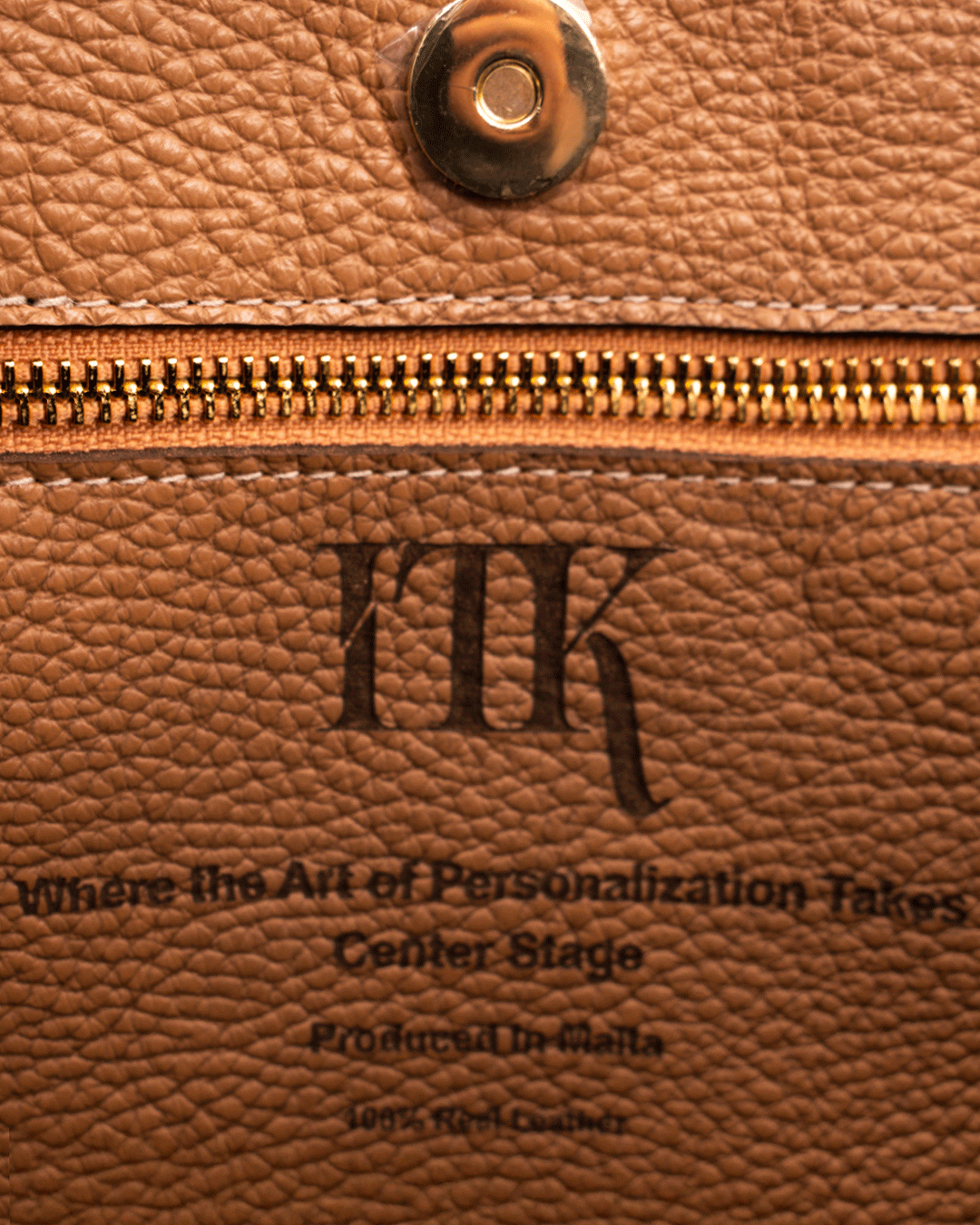 Beige Totebag - Real Leather