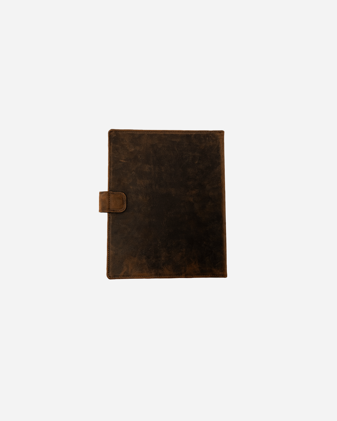 Dark Brown Brown A4 Folder - Real Leather