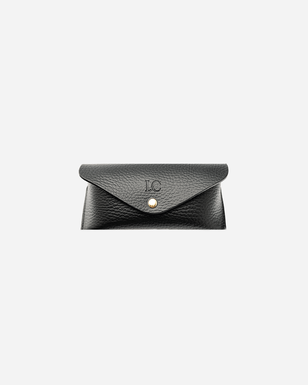 Black Sunglasses Pouch - Recycled Leather