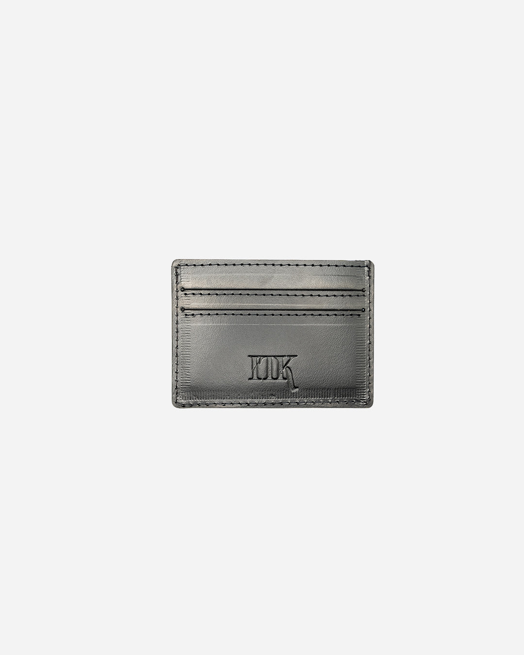 Black Cardholder - Recycled Leather