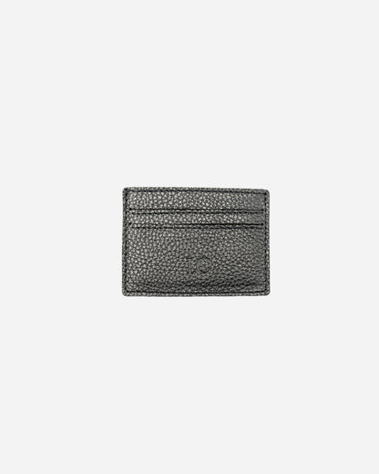 Black Keychain & Cardholder (Set) - Real Leather