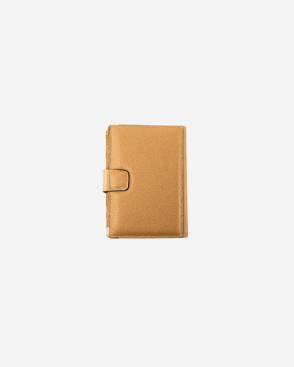 Beige Diary Cover - Real Leather