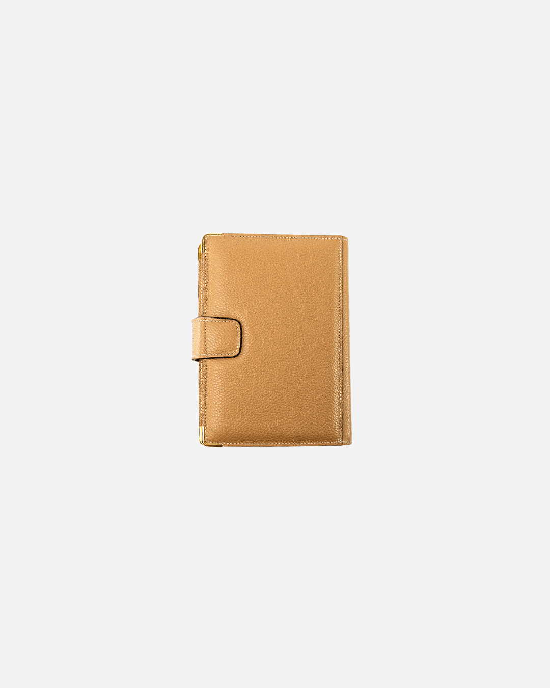 Beige Bookmark & Pencil case & Diary Cover (Set) - Real Leather