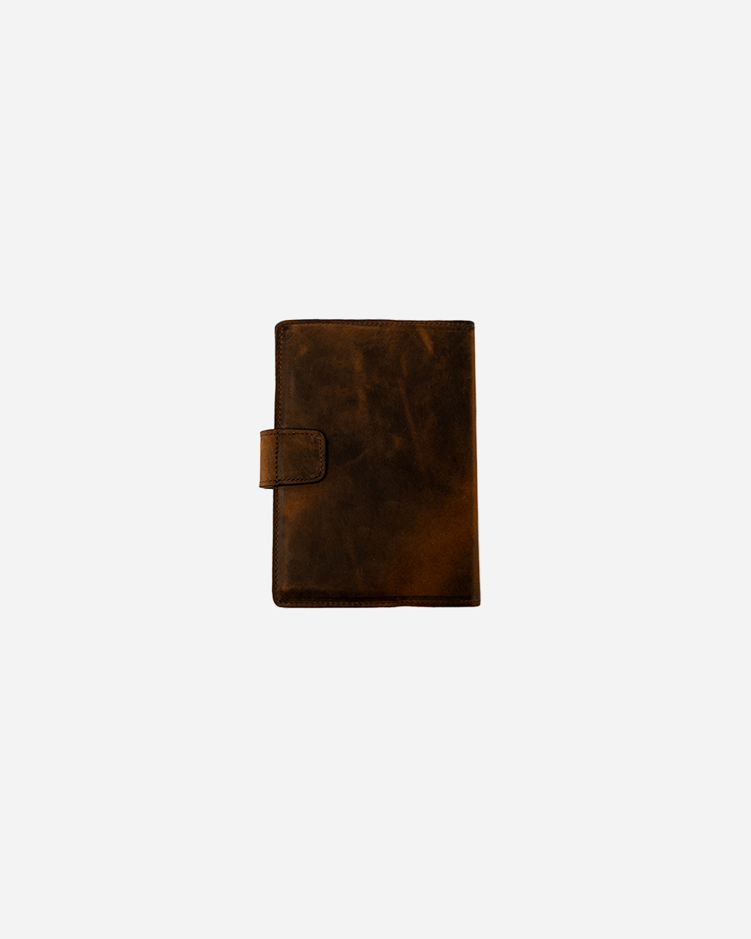 Dark Brown Bookmark & Pencil case & Diary Cover (Set) - Real Leather