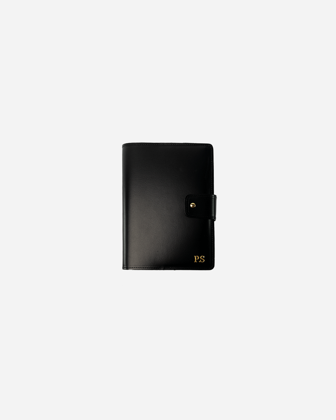 Black Diary Cover - Recycled Leather