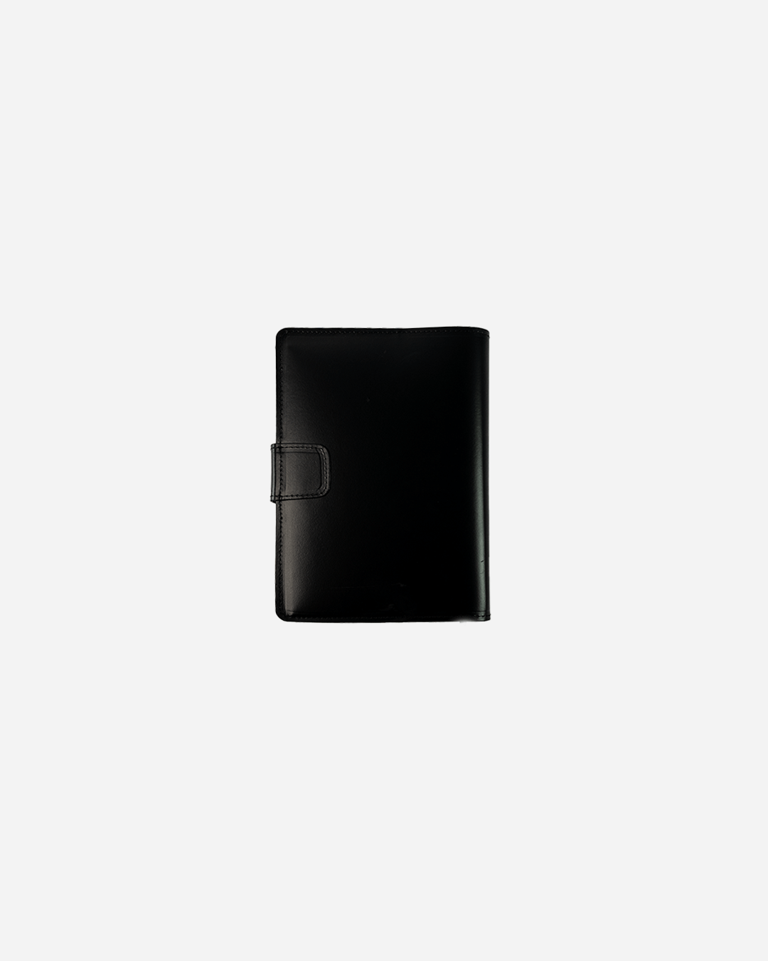 Black Diary Cover - Recycled Leather