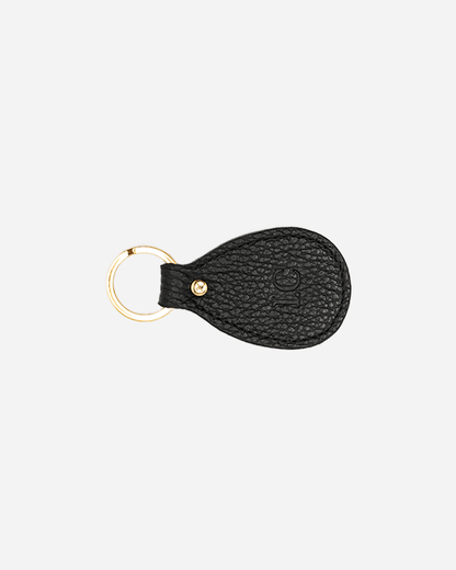 Black Keychain & Cardholder & Luggage tag & Passport Cover (Set) - Real Leather