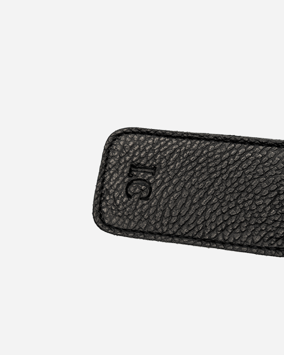 Black Keychain & Cardholder & Luggage tag & Passport Cover (Set) - Real Leather