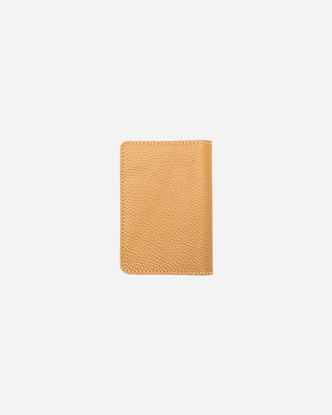 Beige Passport Cover - Real Leather