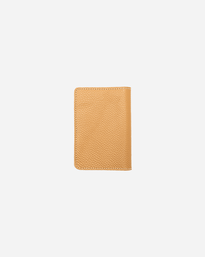 Beige Passport Cover - Real Leather