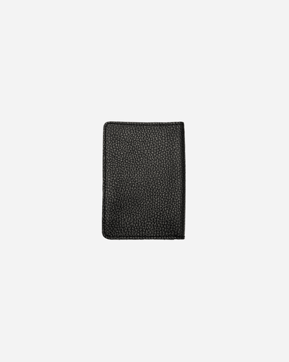 Black Keychain & Cardholder & Luggage tag & Passport Cover (Set) - Real Leather